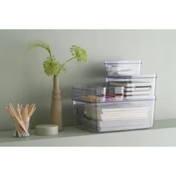 SmartStore Aufbewahrungsbox Compact Clear M 21 SmartStore Aufbewahrungsbox Compact Clear M -Wenko Astra Geschaft 809880 4484 09
