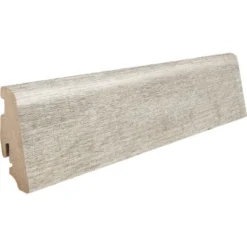 Living By HARO Sockelleiste Eiche Cardiff/Ferrara Weiß 58 X 19 X 2.200 Mm