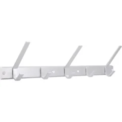 Siro Hakenleiste 1674 Metall Aluminium Matt Länge 550 Mm 5 Haken