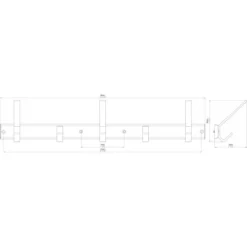 Siro Hakenleiste 1674 Metall Aluminium Matt Länge 550 Mm 5 Haken 13 Siro Hakenleiste 1674 Metall Aluminium Matt Länge 550 Mm 5 Haken -Wenko Astra Geschaft 826114 3567 8TZ
