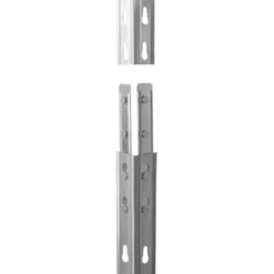 Ar Shelving Schwerlast-Steckregal Rivet 180 Cm X 120 Cm X 45 Cm 4 Böden Verzinkt -Wenko Astra Geschaft 833111 3