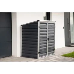 Palram Geräte- Und Mülltonnenbox Voyager Schwarz -Wenko Astra Geschaft 8346066 1741 PA705808 03