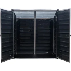 Palram Geräte- Und Mülltonnenbox Voyager Schwarz -Wenko Astra Geschaft 8346066 1741 PA705808 13