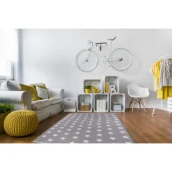 Andiamo Teppich Sternenhimmel Hellgrau 80 Cm X 150 Cm -Wenko Astra Geschaft 835826 3552 282651 3