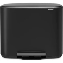 Brabantia Treteimer Bo 3 X 11 L Matt Black