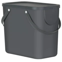 Rotho Mülleimer Albula Anthrazit 25 L