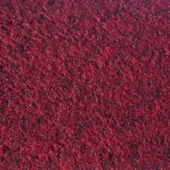 Teppichboden Nadelfilz Invita Rot Meterware Breite: 200 Cm