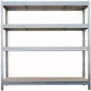 AR-Shelving Bullrack-Rivet Schwerlast-Steckregal 200 X 200 X 60 Cm Verzinkt