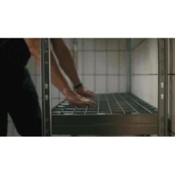 Ar Shelving Rivet Wire Schwerlast-Steckregal Mit Stahlgitter-Böden 180x90x45 4 B -Wenko Astra Geschaft 8586002700626 4343 15