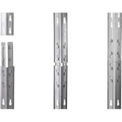 Ar Shelving Rivet Wire Schwerlast-Steckregal Mit Stahlgitter-Böden 180x90x45 4 B -Wenko Astra Geschaft 8586002700626 4343 4