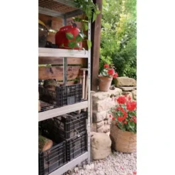 Ar Shelving Rivet Wire Schwerlast-Steckregal Mit Stahlgitter-Böden 180x90x45 4 B -Wenko Astra Geschaft 8586002700626 4343 8