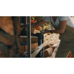 Ar Shelving Rivet Wire Schwerlast-Steckregal Mit Stahlgitter-Böden 180x90x45 4 B -Wenko Astra Geschaft 8586002700626 4343 9