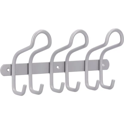 Siro Hakenleiste 1783 Metall Aluminium Länge 300 Mm 6 Haken 1 Siro Hakenleiste 1783 Metall Aluminium Länge 300 Mm 6 Haken