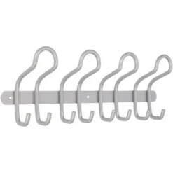 Siro Hakenleiste 1783 Metall Aluminium Länge 400 Mm 8 Haken