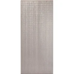 Dekorationsvorhang Bambus Uni Weiß 90 Cm X 200 Cm