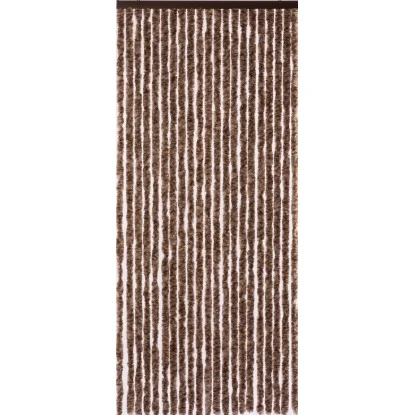 Türvorhang Flauschi Braun-Meliert 90 Cm X 200 Cm 1 Türvorhang Flauschi Braun-Meliert 90 Cm X 200 Cm