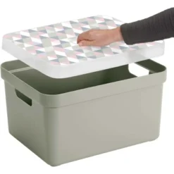 Sunware Aufbewahrungsbox Sigma Home 32 L Hellgrün -Wenko Astra Geschaft 8711112098121 1335 3