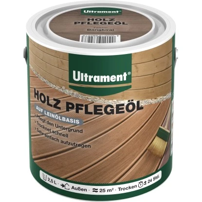 Ultrament Pflegeöl Holz 2,5 L Bangkirasi 1 Ultrament Pflegeöl Holz 2,5 L Bangkirasi