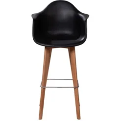 Wenko Astra Geschaft 3 Veba Barhocker Keeve Mit Armlehne 119 X 53 X 47 Cm Schwarz