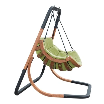 Axi Hängesessel Capri Mit Gestell Grün 7 Axi Hängesessel Capri Mit Gestell Grün – Bild 7