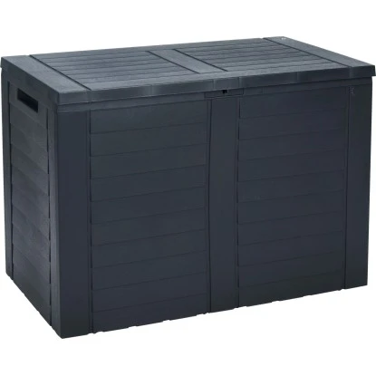 Kissenbox 170 Liter Anthrazit BxHxT 75 Cm X 53 Cm X 44 Cm 1 Kissenbox 170 Liter Anthrazit BxHxT 75 Cm X 53 Cm X 44 Cm