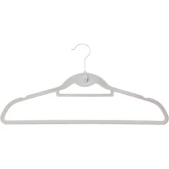 Kleiderbügel Beflockt Mit Steg 10 Stück