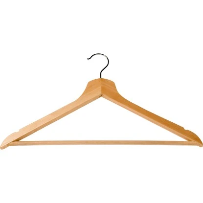 Kleiderbügel Holz Mit Steg 8 Stück 1 Kleiderbügel Holz Mit Steg 8 Stück