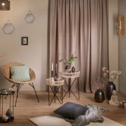 Rattan-Wandregal Minimalist Zen Ø 46 Cm Natur -Wenko Astra Geschaft 8762296 AB 01