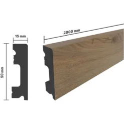 Selit Sockelleiste Selitstyle® FBL50 Eiche Padua -Wenko Astra Geschaft 895017 2386 2