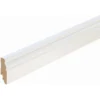 FN Neuhofer Sockelleiste FU065L Dekor Weiß MDF Foliert 18,5 X 60 X 2.400 Mm