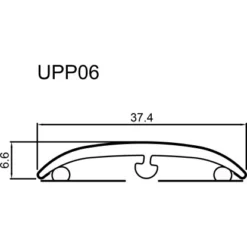 Übergangsprofil UPP06 Wenge Bedruckt 37 Mm X 5 Mm Länge 1860 Mm -Wenko Astra Geschaft 9003719243455 1750 4