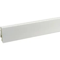 FN Neuhofer Sockelleiste K0014L PS Weiß 13,5 X 58 X 2.400 Mm