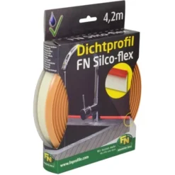 FN Neuhofer FN Silco-Flex Dichtprofil PVC Braun 5,5 X 30 X 4.200 Mm -Wenko Astra Geschaft 9003719258732 4910 3