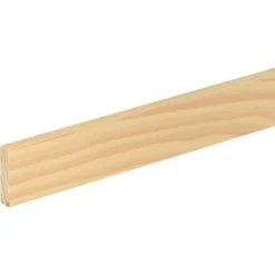 FN Neuhofer Flachleiste Eiche Roh 10 Mm X 40 Mm Meterware