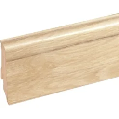FN Neuhofer Sockelleiste K0210L Dichtl. PVC Golden Oak White 17x59x2.400 Mm
