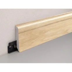 FN Neuhofer Sockelleiste K0210L Dichtl. PVC Golden Oak White 17x59x2.400 Mm -Wenko Astra Geschaft 9010115065079 4910 3