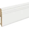 FN Neuhofer Sockelleiste FU114L Dekor Weiß MDF Foliert 18 X 115 X 2.400 Mm