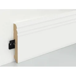 FN Neuhofer Sockelleiste FU114L Dekor Weiß MDF Foliert 18 X 115 X 2.400 Mm -Wenko Astra Geschaft 9010115171329 4910 3