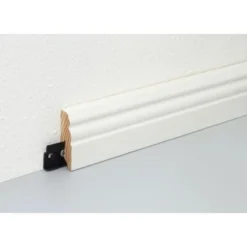 FN Neuhofer Sockelleiste L0132L Kiefer Weiß Lackiert Dekor -Wenko Astra Geschaft 9010115209664 4910 3