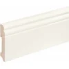 FN Neuhofer Sockelleiste L0089L Kiefer Weiß Lackiert Dekor
