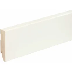 FN Neuhofer Sockelleiste L0156L Kiefer Weiß Lackiert Dekor