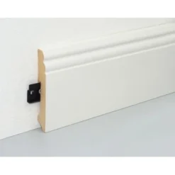 FN Neuhofer Sockelleiste L0114L Kiefer Weiß Lackiert Dekor -Wenko Astra Geschaft 9010115210806 4910 3