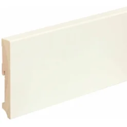 FN Neuhofer Sockelleiste L0158L Kiefer Weiß Lackiert Dekor