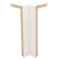 FN Neuhofer Innenecke Rohrabdeckleiste FRA04 Weiß 2 Stück