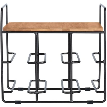 Wenko Weinregal Loft Bambus Braun 3 Wenko Weinregal Loft Bambus Braun – Bild 3