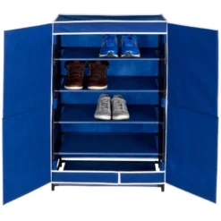 Wenko Schuhschrank Air Blau Mit 5 Böden -Wenko Astra Geschaft 918679 1068 5 976