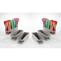 Wenko Schuhhalter Ballerinas Grau 6er Set