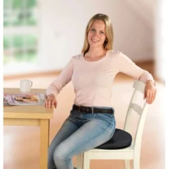 Wenko Drehkissen Schwarz Mit 2 Wechselbezügen -Wenko Astra Geschaft 918893 1068 4 398