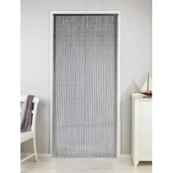 WENKO Bambusvorhang Anthrazit