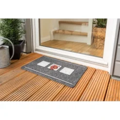 Astra Fußmatte Flocky Color 40 X 60 Cm Hund -Wenko Astra Geschaft 923719 3662 0455015178 3